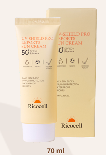 Ricocell UV-Shield Pro Leports Sun Cream